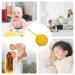 Buy Silicone Pacifier Container | Waterproof Portable Storage Bag for Jewelry & Keys - Yellow - Buy Online on GoSupps.com
