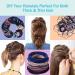Anderk 300-Piece Hair Tie Set | Elastic Headbands for Thick Curly Hair | 5 Color Ponytail Holders & Accessories for Women & Girls - Buy Online on GoSupps.com