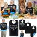 Dyzoxa Funny Waterproof Bibs for Men and Women - Washable and Reusable Clothing Protector with Crumb Catcher for Elderly - Buy Online on GoSupps.com