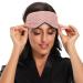 Xigua Rose Gold Flash Sleeping Eye Mask | Adjustable Strap | Breathable Blackout Comfort | Men & Women - Buy Online on GoSupps.com