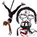 PRIORMAN Bungee Fitness Equipment Set Heavy Cord Bungee Dance Resistance Belt Rope Workout Fitness Gym Professional Training Equipment L: 154-176 lbs