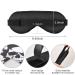 Skulls Sleep Mask - Adjustable Comfort for Travel, Shift Work - Light Blocking Eye Mask for Men and Women - Buy Online on GoSupps.com