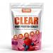 PULIMORE Clear Whey Protein Isolate Berry Pop Candy Flavor 19g Protein per Serving 20 Servings No Artificial Sweeteners Natural Gains Powder