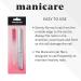 Manicare 3 Glass Nail Files For Shaping And Styling Nails Strong Glass File For Natural And Artificial Nails Double Sided Includes Protective Cases Perfect For At Home Or On The Go Manicures 3 Glass Files - Buy Online on GoSupps.com