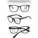 Lanomi Varifocal Glasses for Men & Women | Progressive Multifocal Reader with Blue Light Filter | Anti-Fatigue Rectangle Reading Aid - Buy Online on GoSupps.com