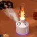 Desk Aroma Diffuser - 280ml Retro Kerosene Lamp Design | Essential Oil & Aromatherapy Humidifier for Bedroom Office & Living Room - Cool Mist Air Diffuser in White - Buy Online on GoSupps.com
