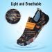 CIOR Kids Water Shoes | Aqua Athletic Sneakers for Boys & Girls | Lightweight Sport Shoes (Toddler/Little/Big Kid) - Size 10.5 Little Kid | Brown - Buy Online on GoSupps.com