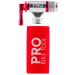 PRO BIKE TOOL CO2 Inflator for Bike Tires - Quick & Easy - Presta and Schrader Valve Compatible - Bicycle Tire Pump for Road and Mountain Bikes - Insulated Sleeve - No CO2 Cartridges Included Red