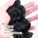 ToyoTree 14 Ocean Wave Crochet Hair - 8 Packs Natural Black Braids, Synthetic Extensions (1B) - Buy Online on GoSupps.com