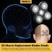 Shaver Head Replacement for Skull Shaver Pitbull Butterfly Kiss & Palm Razors - International Shipping Available - Buy Online on GoSupps.com