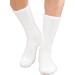Yacht & Smith Soft Cotton Diabetic Socks 12 Pack White Crew 9-11 - Buy Online on GoSupps.com