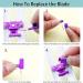 Adjustable Circle Cutter for Paper Crafts - Craft Cutting Tools Purple - Buy Online on GoSupps.com
