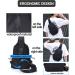 SEAFEW Small Black Sling Crossbody Backpack | Lightweight One Strap Shoulder Bag for Men Women | Ideal for Hiking, Biking, Travel | USB Charger Port-Nylon A-black - Buy Online on GoSupps.com
