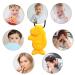 Buy Bexdug Yellow Sensory Chewing Chain - Creative Dinosaur-Shaped Silicone Fidget Toy for Kids | Portable Bite Chain for Sensory Relief - Buy Online on GoSupps.com