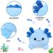 Cute 9.8 inch Blue Axolotl Plush Toy - Adorable Stuffed Animal Cushion Doll for Kids - Kawaii Home Decoration and Gift Option - Buy Online on GoSupps.com