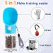 Colorday Handheld Dog Feeder Treat Dispenser with Clicker & Pouch - Blue (6.7 OZ) | For Training Walking Hiking Travel - Buy Online on GoSupps.com