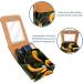Travel Lipstick Organizer Case - Portable Makeup Bag with Mirror - Black Banana Design | Shop Now - Buy Online on GoSupps.com