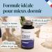 NOVOMA Sleep Formula with Melatonin 1.9 mg Natural Sleep & Sleep Plant Complex with Pure Melatonin Lemon Balm and Passionflower 90 Vegan Capsules Made in France - Buy Online on GoSupps.com