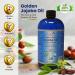Verdana Organic Golden Jojoba Oil - USDA Certified, Cold Pressed, 100% Pure & Hexane Free - 16 Fl Oz - Buy Online on GoSupps.com