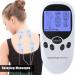 EMS TENS Device - Pain Therapy & Muscle Stimulation with Dual Outputs 8 Electrode Pads for Effective Pain Relief & Muscle Building - Buy Online on GoSupps.com