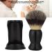 Professional Acrylic Shaving Brush Holder for Beard Brush - Durable Black Shaving Tools Set - Buy Online on GoSupps.com