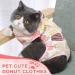 VZUHSW Cat Recovery Shirt | Post-Surgery Medical Pet Clothing for Sterilized Cats & Kittens - Anti-Laceration Protection - Buy Online on GoSupps.com