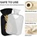 Gold Glitter Pineapple Heat Bottle BPA-Free 2L Hot Water Bag for Pain Relief & Therapy - Buy Online on GoSupps.com