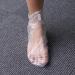 200 Disposable Foot Covers - Plastic Paraffin Booties for Pedicure | International Shipping - Buy Online on GoSupps.com