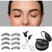 FunnAura 8Pairs Reusable Magnetic Eyelashes Natural Look Waterproof False Lashes Magnetic No Glue with Applicator(Black) - Buy Online on GoSupps.com