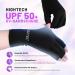 AOKITEC UV Gloves for Nails - UPF 50+ Fingerless UV Protection for Manicure & Nail Art Anti-UV Black Gloves for Skin Care & Nail Polish - Buy Online on GoSupps.com