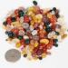 Orientrea 1.1lb Natural Mixed Color Agate Tumbled Chips | Healing Crystals Multicolor Agate for Positive Energy - Buy Online on GoSupps.com