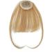 Generic Bang Extensions Clip Human Hair - French Bangs Clip on Hair Bangs Extensions Neat Bangs Hair Extension French Bangs Clip On Fake Bangs Fringe Stylish Fringe Hairpieces for Dinner Date gold - Buy Online on GoSupps.com