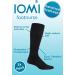 IOMI Men's Travel Compression Socks 3 Pack | DVT Support Flight Socks for Swollen Feet (46-50) - Black - Buy Online on GoSupps.com