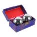 Coolhiya 2 pieces fitness handball for older people massage balls practical handballs portable handballs small ball decorative handballs iron relaxation handballs ironball