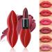 Duoffanny Matte Lipstick Set - 6Pcs Red Long-Lasting Waterproof Lipstick Kit for Women - Non-Stick Cup, Fade-Resistant Formula - Perfect Makeup Gift - Buy Online on GoSupps.com