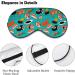 Buy Japanese Sushi Sleep Mask for Women | Adjustable Eye Shades Cover with Elastic Strap - Perfect for Travel & Relaxation - Buy Online on GoSupps.com