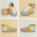 Soft Sole Baby Shoes for Boys and Girls | Leather Toddler Walking Shoes 18-24 Months - Yellow Trainers - Buy Online on GoSupps.com