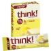 think! Protein Bars – High Protein Snacks, Gluten Free Energy Bar with Whey Protein Isolate: Lemon Crisp, Nutrition Bars without Artificial Sweeteners – 2.1 Oz (10 Count)