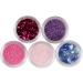 New 60 Box Color 5 Style Crushed Shell Acrylic Nail Powder Tip Decoration - Buy Online on GoSupps.com