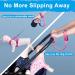 Petbonus Short Dog Leash - Adjustable Reflective Safety Bracelet for Dogs & Strollers - Soft Padded Handle (Pink) - Buy Online on GoSupps.com