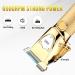 Professional Hair Clippers & Trimmer Set for Men | Cordless Beard & Nose Hair Trimmer | Gold Barber Clippers Grooming Kit - Buy Online on GoSupps.com