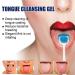 Oral Deodorant Tongue Cleaning Gel & Scraper Kit - Mint Scent for Fresh Breath | 3Pcs Set - Buy Online on GoSupps.com