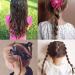 Transparent Hair Ties - Mini Small Elastic Hair Ties (300pcs) for Kids' Hairstyles Weddings & More | International Shipping - Buy Online on GoSupps.com