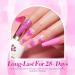 BORN PRETTY Pink Gel Nail Polish Set - 6 Neon Shades for Holiday Party | Cherry Blossom, Strawberry, Lovely Pink Colors | Gift Set for Natural Nails - Buy Online on GoSupps.com