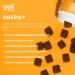Goli Energy Bites - Salted Caramel Chocolate Flavor with Guarana Extract, Caffeine, and Vitamins B6, B9 & B12 - 30 Count (Pack of 1) - Buy Online on GoSupps.com