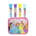 Markwins Lip Gloss Set and Princess Pouch - Makeup Kit for Girls with 4 Lip Glosses and a Pouch with Your Favorite Princesses - Toys and Gifts for Girls