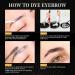 2 in 1 Eyebrow and Eyelash T-i-n-t Kit Professional Brow & Lash T-i-n-t Makeup at Home Semi-Permanent Brow DYE at Home & Salon Brown - Buy Online on GoSupps.com