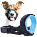 Gentle Muzzle Guard for Dogs - Prevents Biting and Unwanted Chewing Safely New Secure Comfort Fit - Soft Neoprene Padding No More Chafing Included Training Guide Helps Build Bonds with Pet (M Blue) Blue M (Pack of 1)