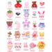 100 Pcs Kawaii Nail Charms - Resin Sweet Candy Animals 3D Decorations for DIY Crafts and Jewelry Making - Buy Online on GoSupps.com