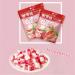 MKSDDF-50g Gummy Sandwich White Peach Flavor Gummy Fruit Strawberry Assorted Fruit Candy Glucose Fruit Candy Snacks Snack Gummy Candy Snacks (Strawberry*50g) - Buy Online on GoSupps.com